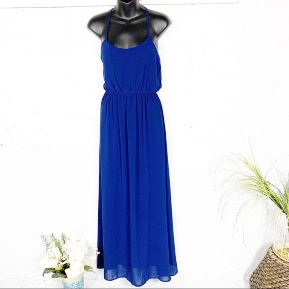 Anthropologie Dresses & Skirts - Anthropologie Midi Blue Dress